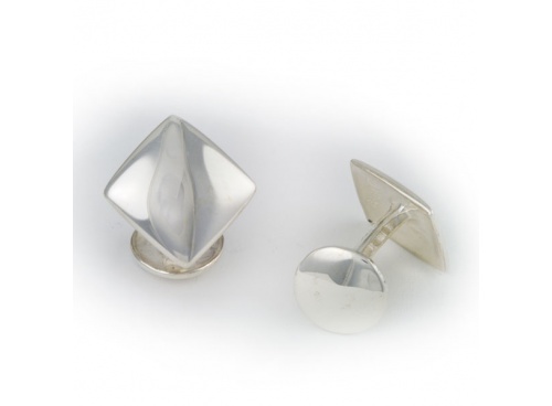 Diagonal Square Cufflinks (medium)