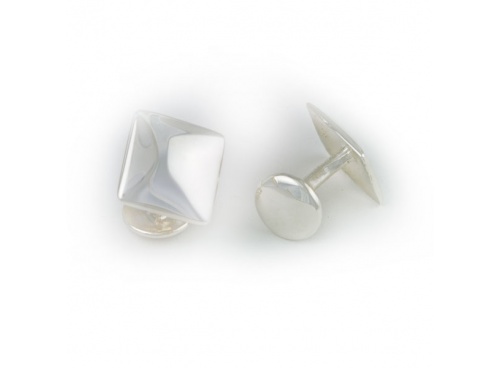 Diagonal Square Cufflinks (large)