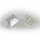 Rectangle Slash Cufflinks