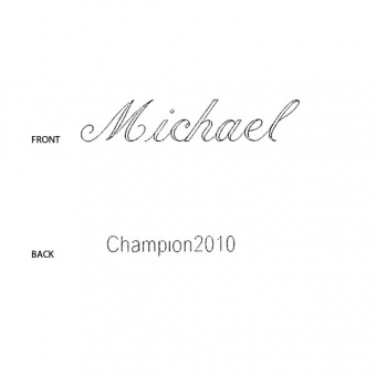 Ideal (with text on back)
